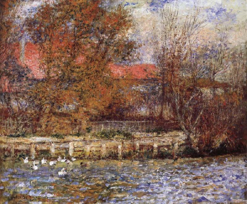Pierre Renoir The Duck Pond China oil painting art
